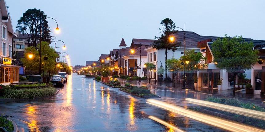 Gramado antes das enchentes que já atingem mais de 467 municípios do Rio Grande do Sul (Divulgação/Prefeitura de Gramado)