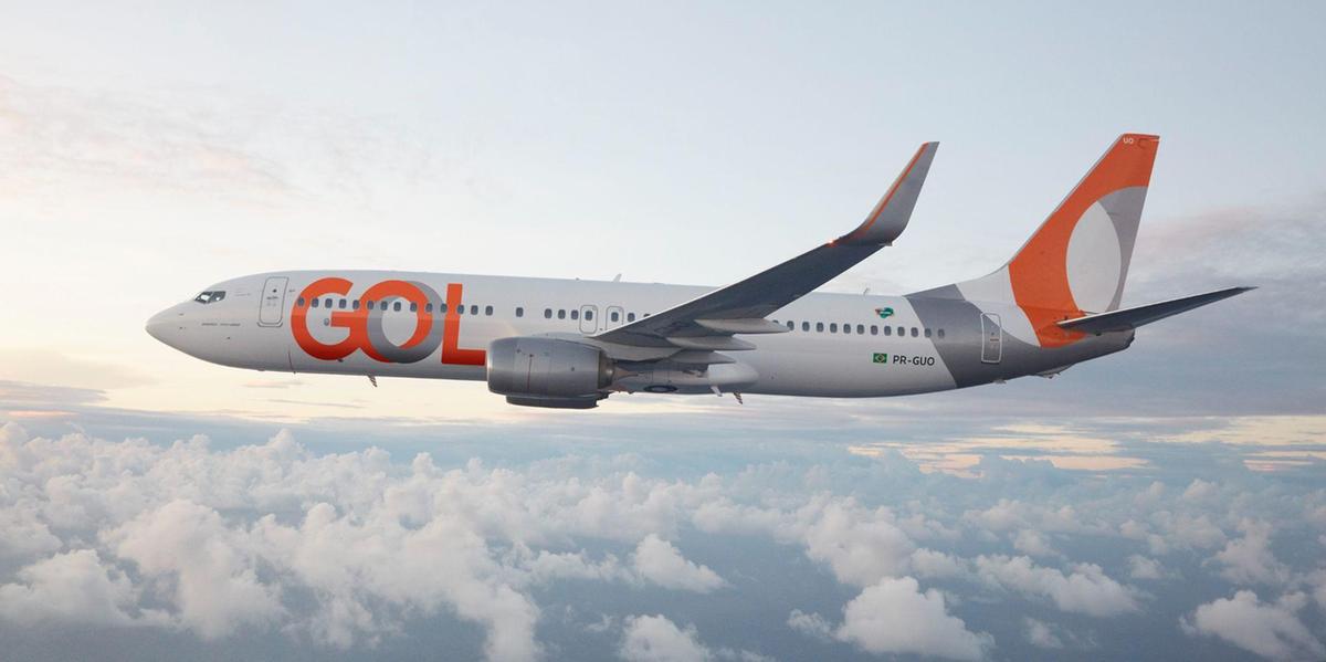 Operações da Gol na base aérea de Canoas (QNS) serão realizadas com as modernas aeronaves Boeing 737, com capacidade para até 186 passageiros (Divulgação / Gol)