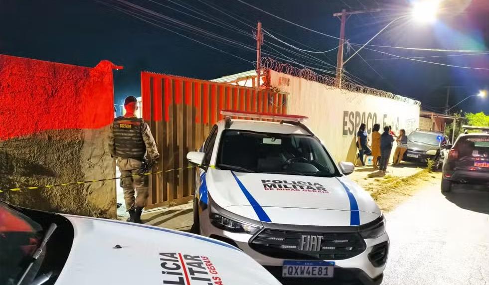Segundo a polícia, suspeitos armados chegaram no espaço de eventos já atirando (Reprodução/TV Globo)