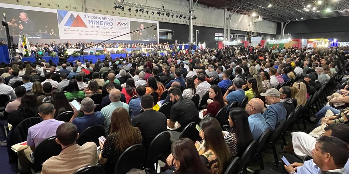 Congresso Mineiro de Municípios é um dos principais eventos realizados pela entidade (Valéria Marques/Hoje em Dia)