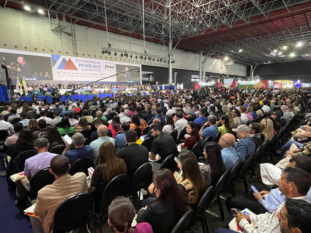 Congresso Mineiro de Municípios é um dos principais eventos realizados pela entidade (Valéria Marques/Hoje em Dia)