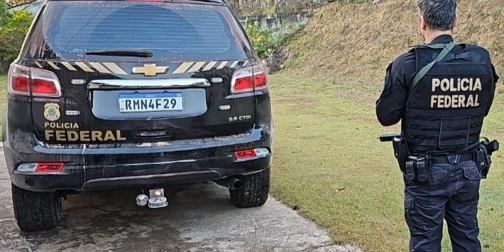 PF cumpre busca e apreensão por ameaça a Auditores do Trabalho. (Polícia Federal)