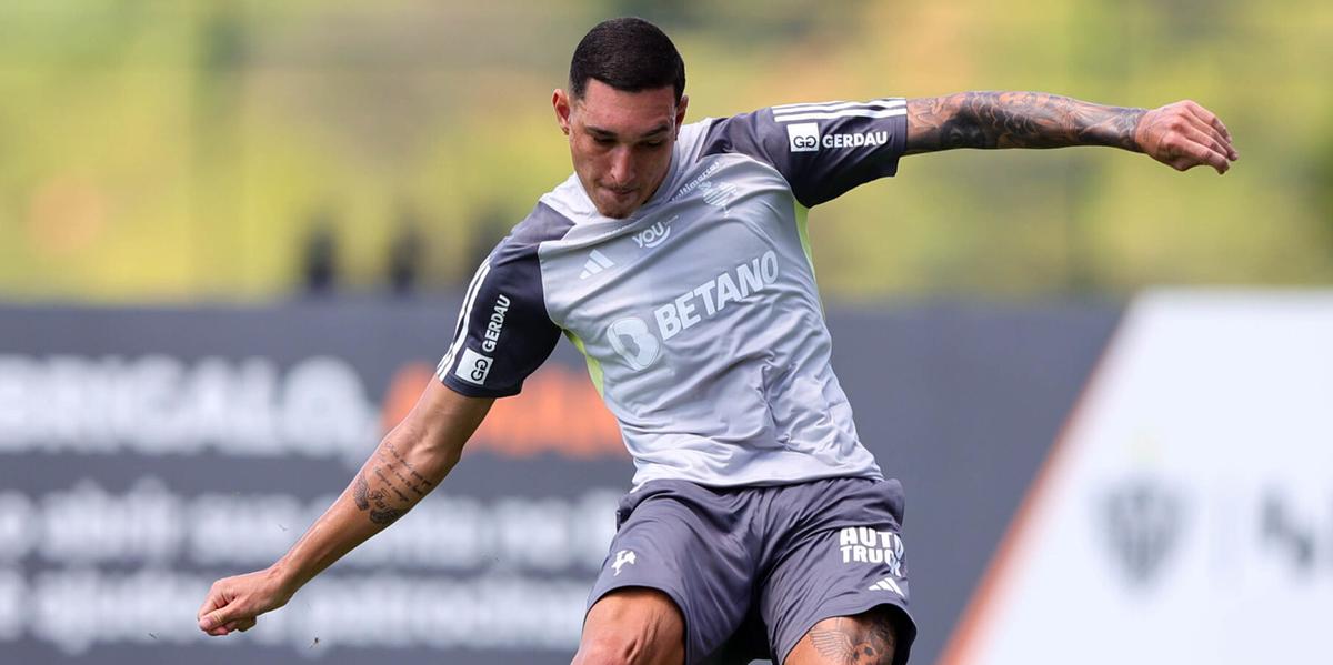 Paulo Vitor se recupera e pode retornar contra o RB Bragantino (Pedro Souza / Atlético)