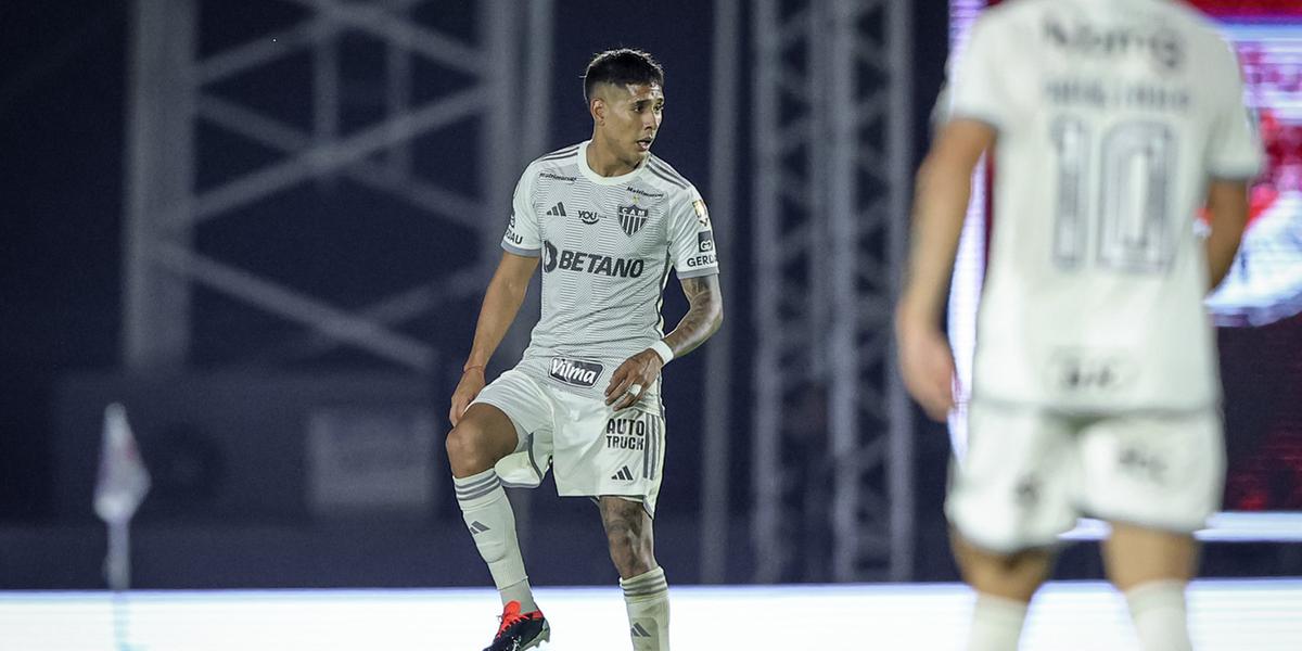 Zaracho marcou o gol de empate do Atlético na noite de terça-feira (11) (Pedro Souza/ Atlético)