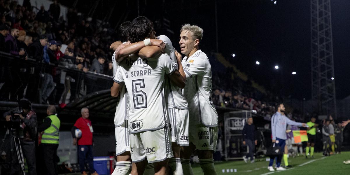 Vitória contra o RB Bragantino representou o 700° triunfo do Atlético na história do Campeonato Brasileiro (Pedro Souza/ Atlético)