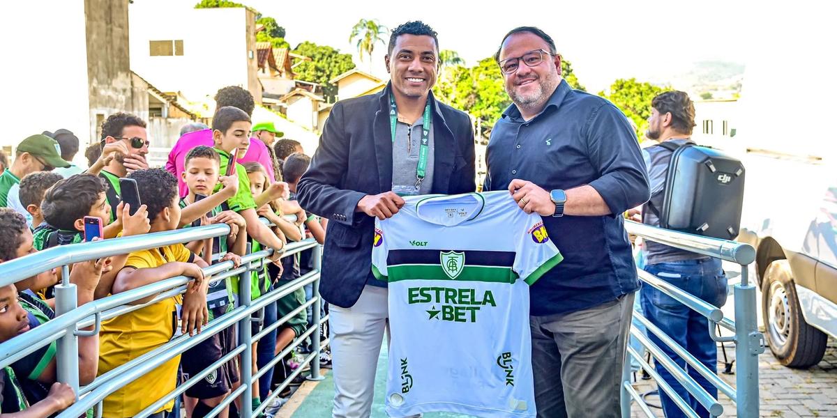 Kleberson é o novo diretor técnico do América (Mourão Panda / América)