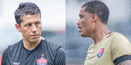 Galo quer evitar 'lei do ex' contra o Vitória (Montagem / Foto: Victor Ferreira -Vitória)