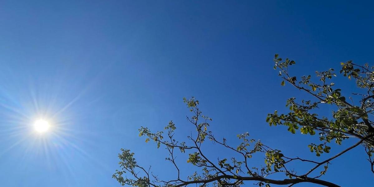 BH amanheceu sem muitas nuvens nesta segunda (Valéria Marques/Hoje em Dia)