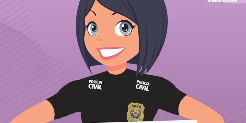 Frida é o nome que recebeu o robô de atendimento que direciona a vítima de violência doméstica a soluções rápidas e precisas (Divulgação/PCMG)