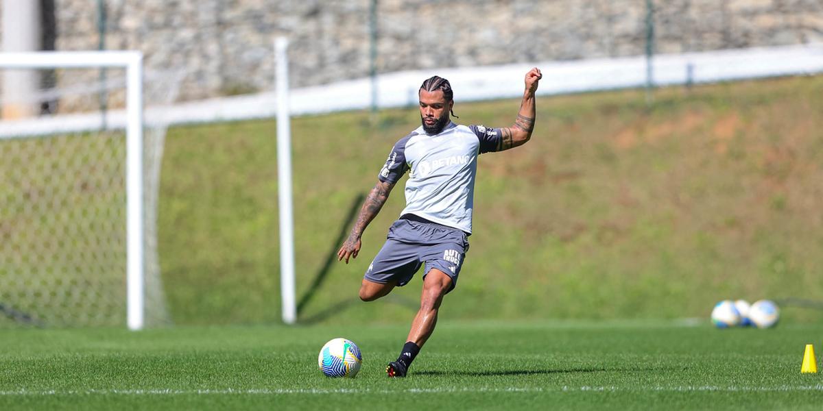 Otávio entra em fase final de recuperação de lesão no Atlético (Pedro Souza / Atlético)
