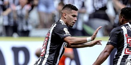 Paulinho marcou o gol de empate na Arena MRV neste domingo (30) (Reprodução / Instagram Atlético-MG)