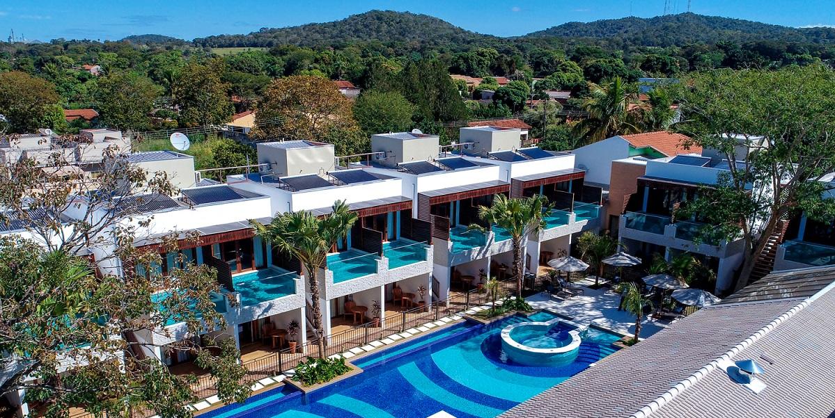 Localizada no centro de Bonito, pousada dispõe de 104 apartamentos com design sustentável e comodidades que garantem o máximo conforto aos hóspedes (Fernando Peres)