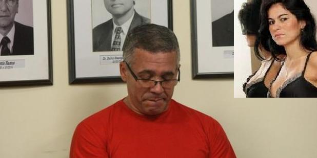 Bola (foto maior) preso na casa dele pelo assassinato de um motorista, já era condenado pela morte de Eliza Samudio (detalhe) (Arquivo Hoje em Dia)