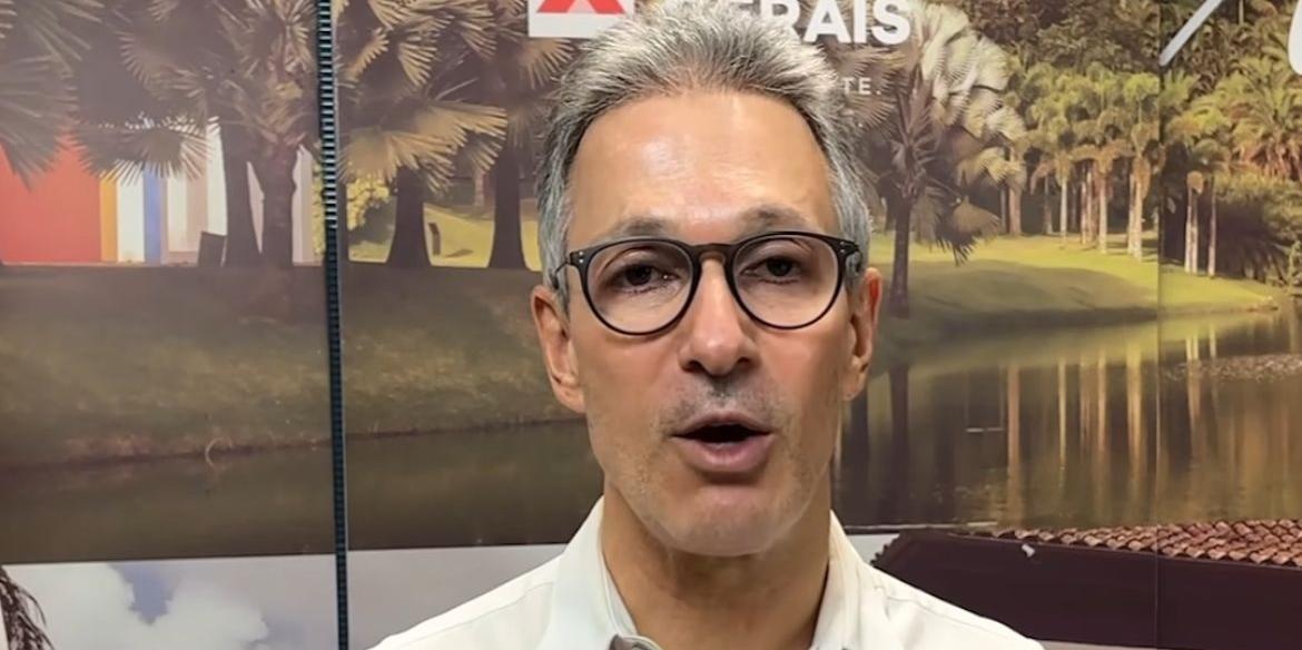 Zema também falou sobre o Projeto de Lei (PL), apresentado pelo presidente do Senado, Rodrigo Pacheco, como alternativa ao Regime de Recuperação Fiscal (RRF) (Reprodução/Instagram)