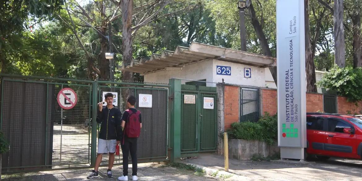Fachada do Instituto Federal de Educação, Ciência e Tecnologia de São Paulo (Rovena Rosa/Agência Brasil)