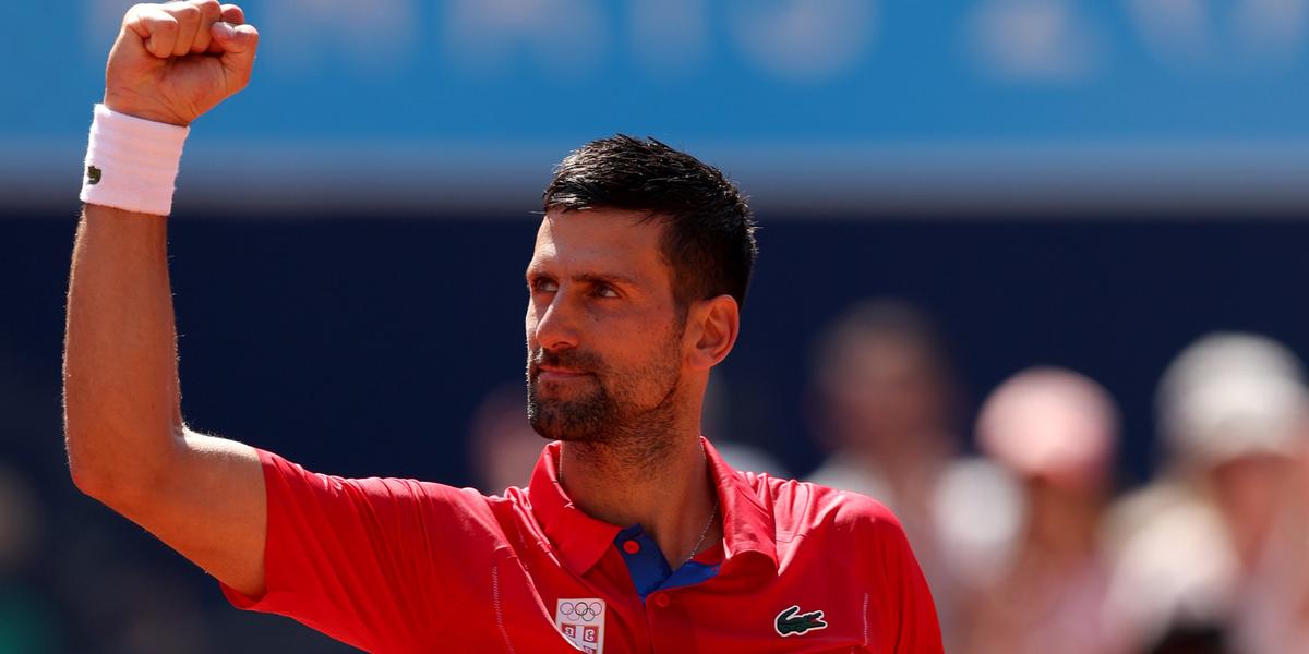 Djokovic elimina Nadal na segunda rodada dos Jogos Olímpicos (Reprodução / Twitter Juegos Olimpicos)