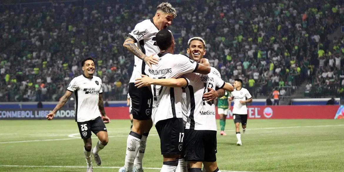 Botafogo segurou um empate de 2 a 2 com o Palmeiras (Vitor Silva/Botafogo)