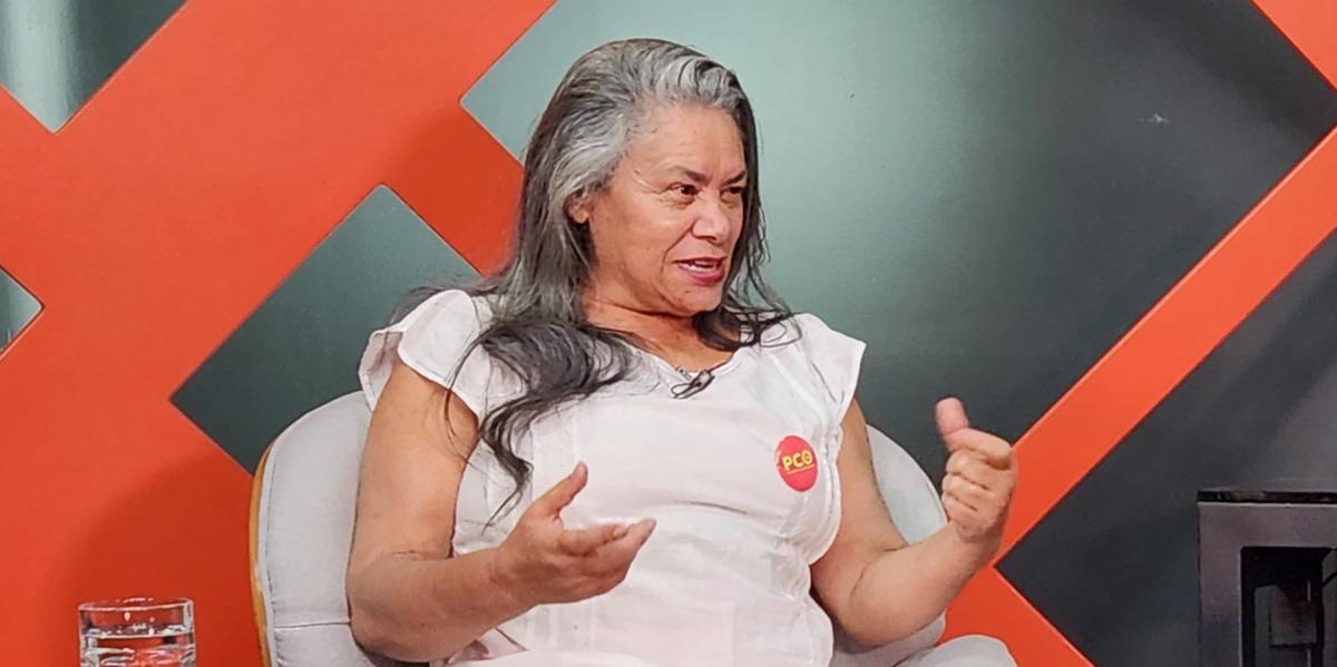 Lourdes Francisco participou de sabatina do Hoje em Dia nesta quarta-feira (11) (Maurício Vieira/ Hoje em Dia)