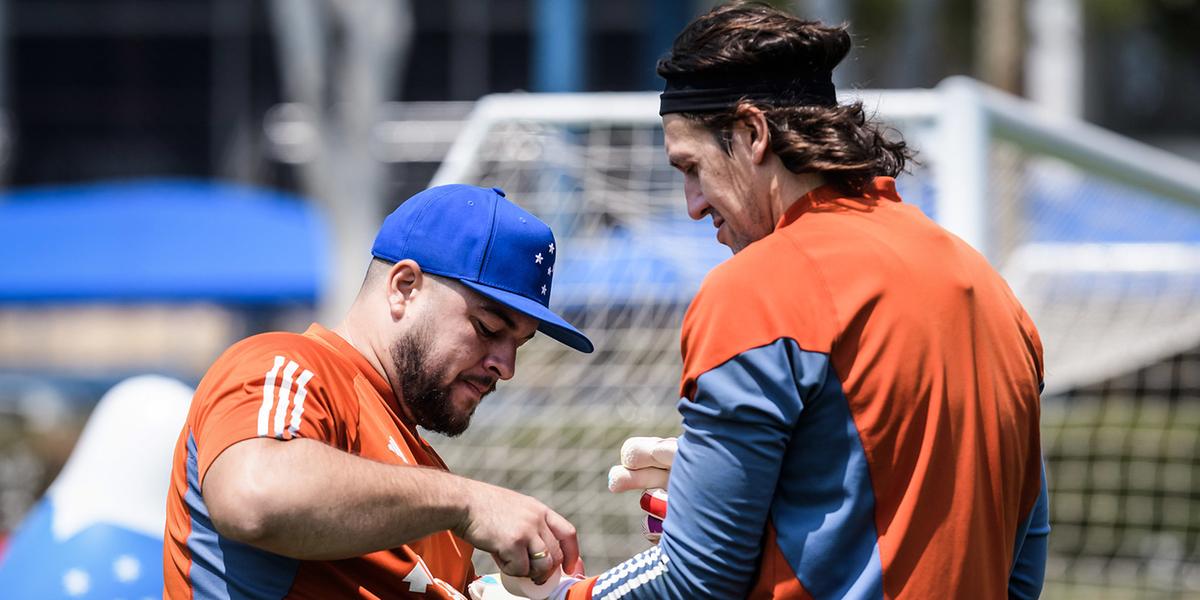 Cássio fala em time aguerrido contra o Libertad no duelo de ida das quartas da Sul-Americana (Gustavo Aleixo/Cruzeiro)