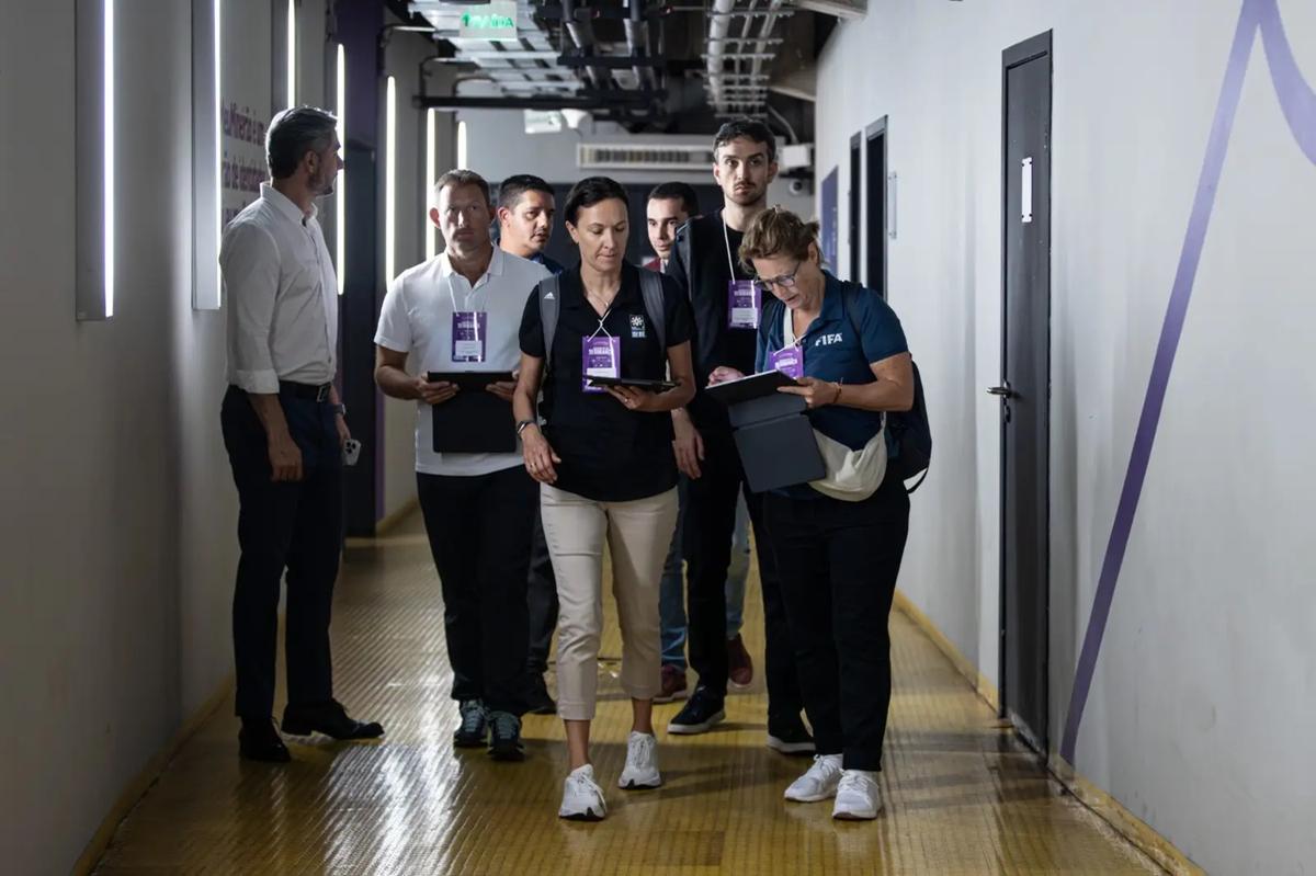 Mineirão recebe visita técnica da Fifa para a Copa do Mundo Feminina 2027 (Cris Mattos/FMF)