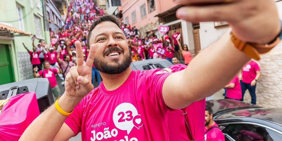 João Marcelo confirma favoritismo e é reeleito em Nova Lima (Reprodução / Instagram João Marcelo)