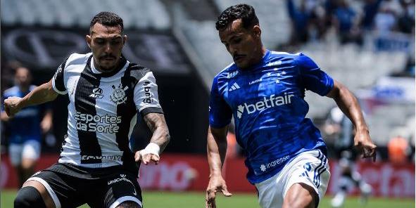 Lance de Corinthians 2x1 Cruzeiro (Reprodução / Instagram Cruzeiro)