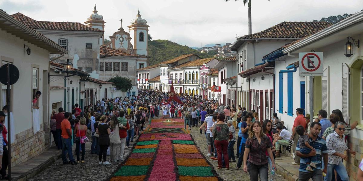 Atrações como a Semana Santa turbinam o turismo em Minas (Gil Leonardi/Imprensa MG)