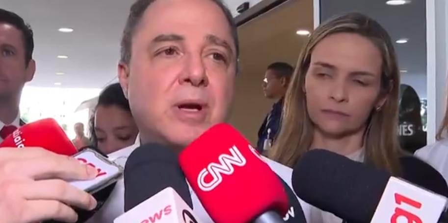 Roberto Kalil, médico de Lula, após o procedimento (Reprodução/TV Globo)