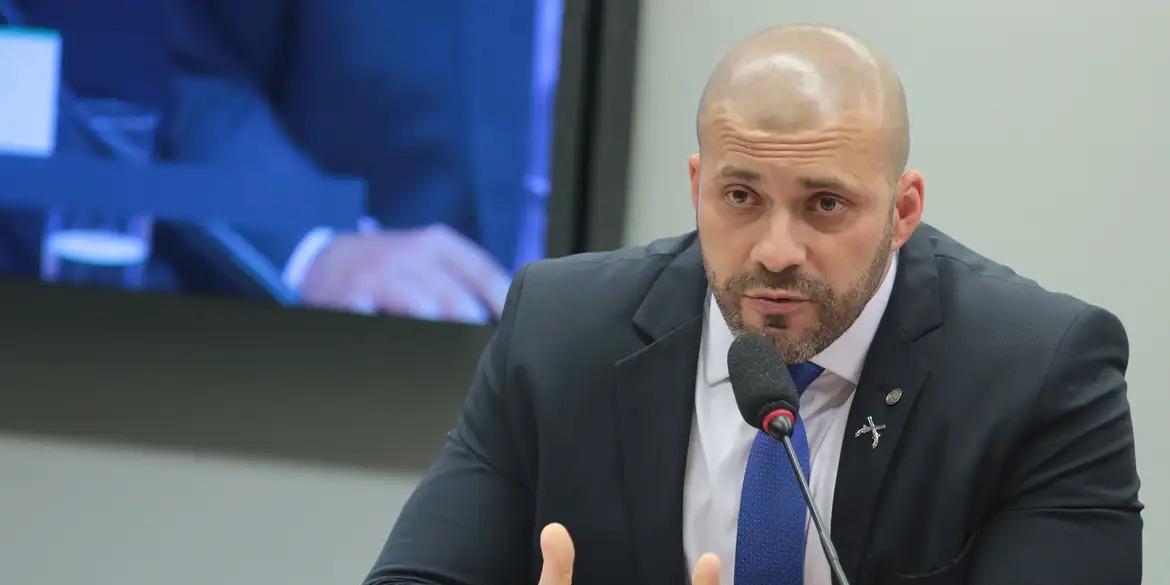Em 2023, Silveira foi condenado pela Corte a oito anos e nove meses de prisão (Plínio Xavier / Câmara dos Deputados)