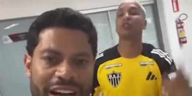 Hulk ou Deivinho: quem começa jogando o clássico? (Reprodução: Instagram)