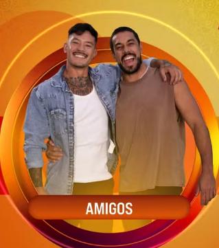 Gabriel e Maike são amigos (Reprodução/Redes Sociais)