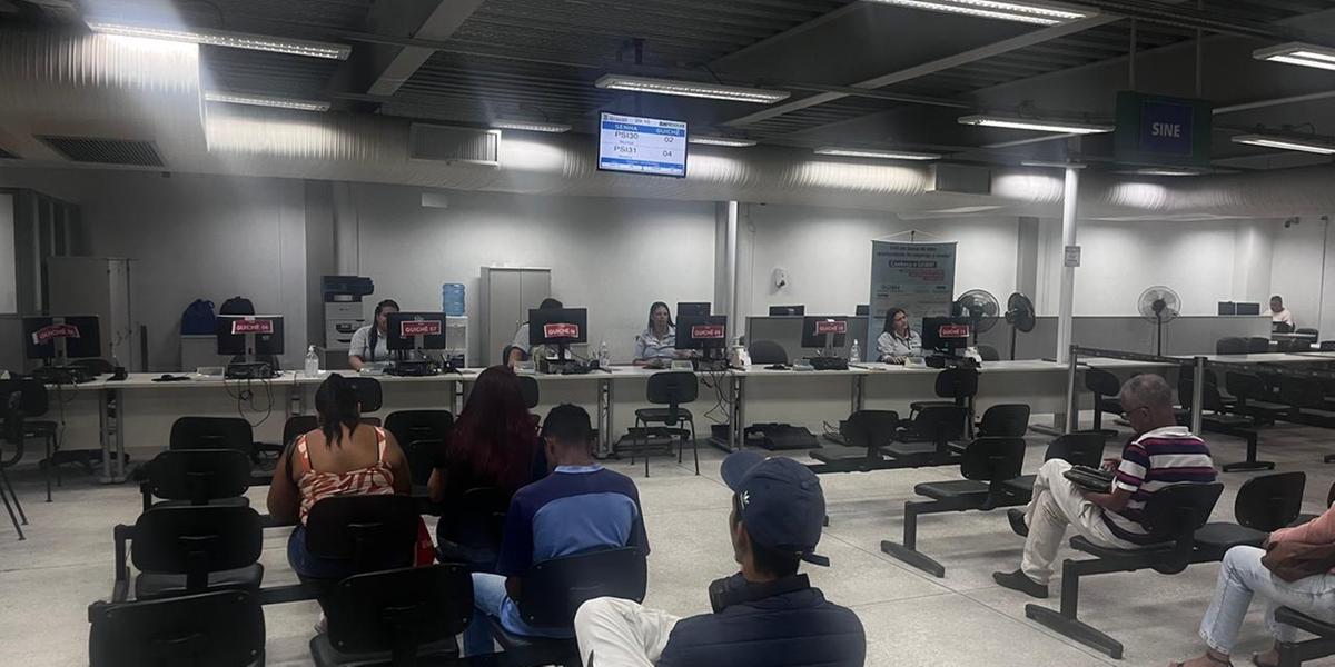 Sine BH Resolve, na avenida Santos Dumont, 363, no Centro de BH (Fernando Michel/Hoje em Dia)