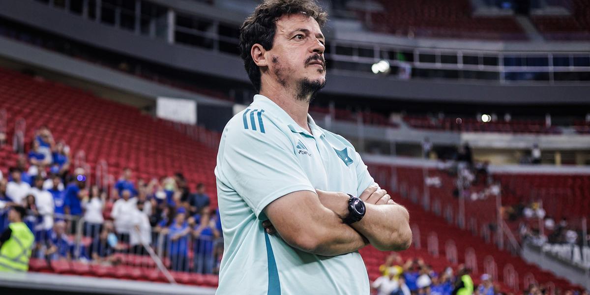 Fernando Diniz admite baixo desempenho do Cruzeiro contra o Athletic (Gustavo Aleixo/Cruzeiro)