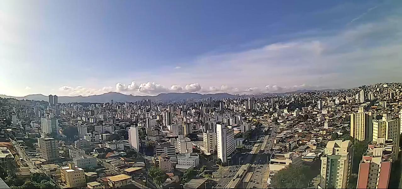 BH tem previsão de chuva com raios e rajadas de vento nesta sexta