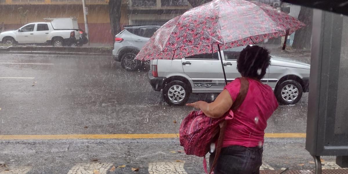 Chove forte em Belo Horizonte (Hoje em Dia)