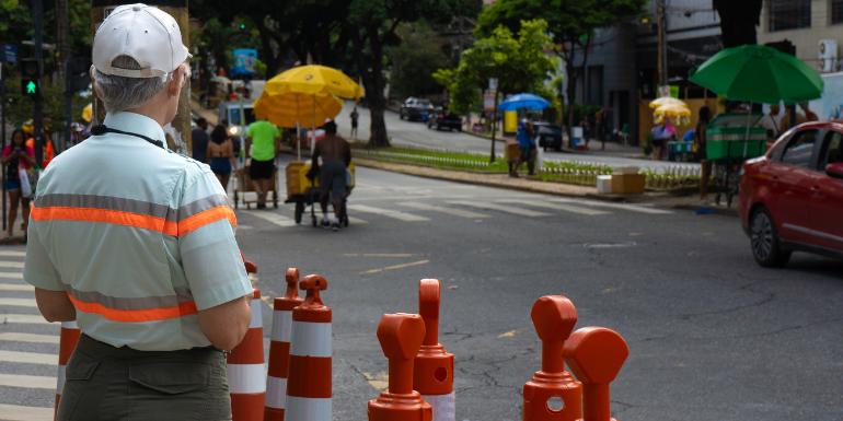 As linhas do transporte coletivo municipal serão desviadas a partir do começo da madrugada de sábado (1º) (Divulgação / PBH)