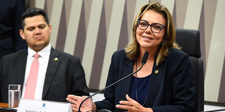 "Vamos trabalhar para fortalecer o setor e, acima de tudo, criar ferramentas que ampliem o acesso da sociedade à prática esportiva", disse Leila (Roque de Sá / Agência Senado)