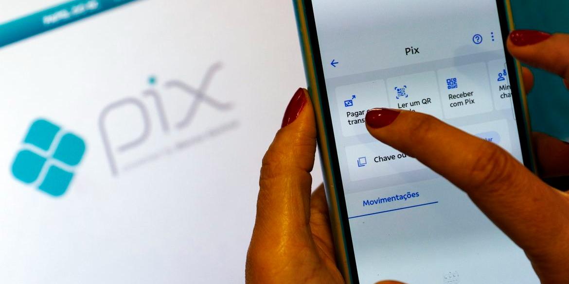 Pix pode ser usado como garantia de empréstimo, permitindo que empresas utilizem os recebimentos futuros para obter crédito com melhores condições (Bruno Peres/Agência Brasil)