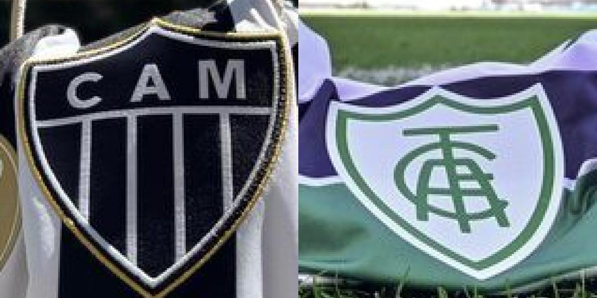 (Reprodução: X do Atlético e do América)