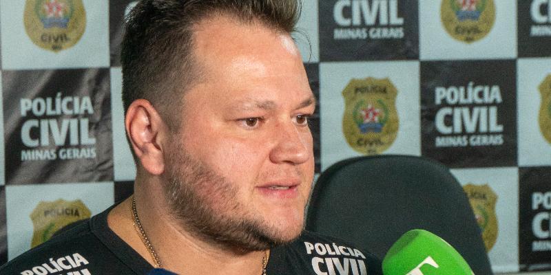 "Ela sustentou que todos os valores que recebeu foram perdidos em investimentos denominados Day Trade", explicou o delegado Rafael Faria (Divulgação / PCMG)