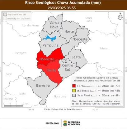 (Divulgação/ Defesa Civil)