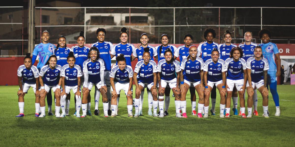 Cruzeiro no Campeonato Brasileiro Feminino (Fotos: Gustavo Martins/ Cruzeiro)