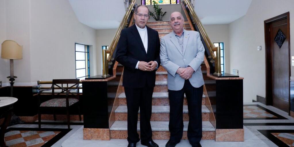 Arcebispo metropolitano de BH, dom Walmor lamentou a morte do prefeito Fuad Noman (Reprodução / Arquidiocese de BH)