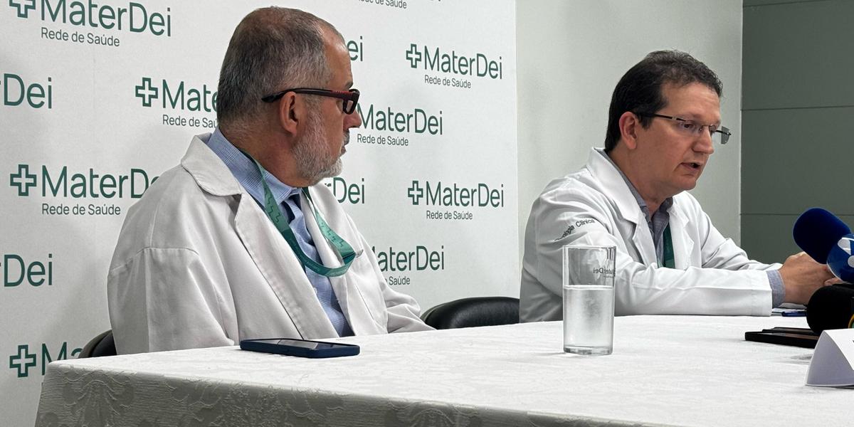 Médicos Anselmo Dornas Moura e Enaldo Melo de Lima (Pedro Melo)