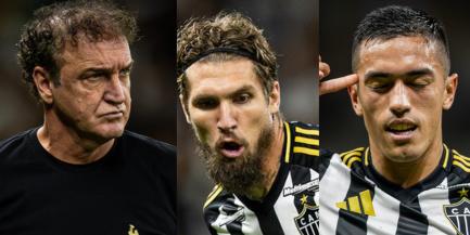 Galo conta com Cuca para sonhar com o tetra do Brasileirão (Montagem / Foto: Pedro Souza - Atlético)