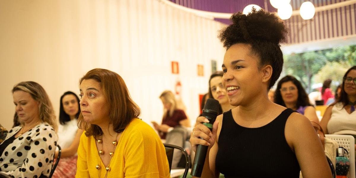No ano passado, 2ª edição do “Inovação, Substantivo Feminino” reuniu mulheres do ecossistema de inovação e criatividade no Órbi Conecta (Camila Rocha)