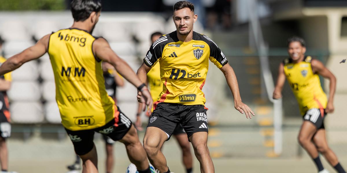 João Marcelo será opção para Cuca na estreia do Galo no Brasileirão (Pedro Souza / Atlético)