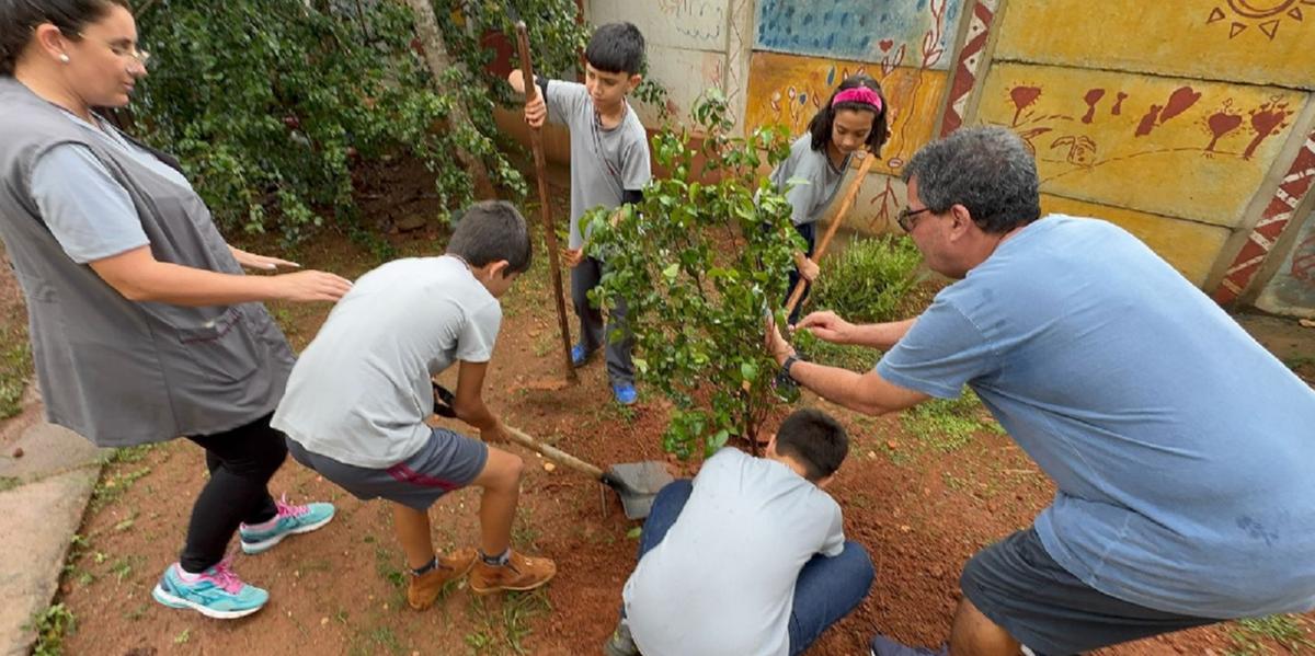 Ação ocorreu na Escola Municipal ‘Carlos Rodrigues de Melo’, na zona rural de Elvas (Divulgação)
