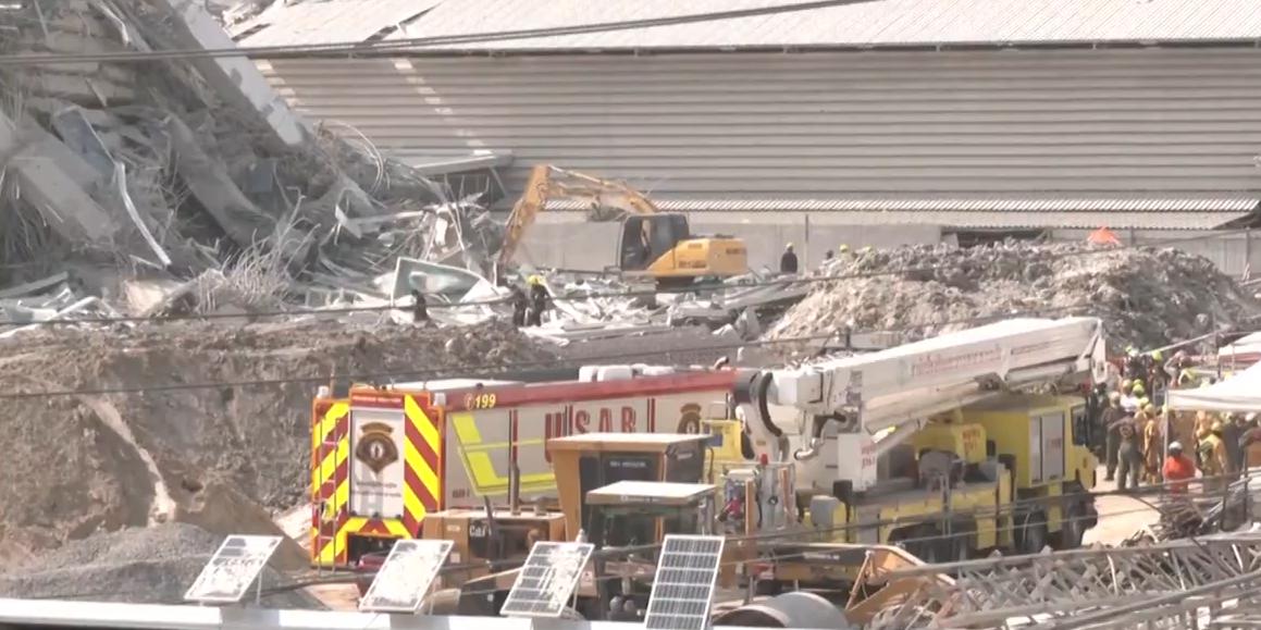 Cenário de destruição após terremoto de magnitude 7,7 (Reprodução/Redes Sociais)