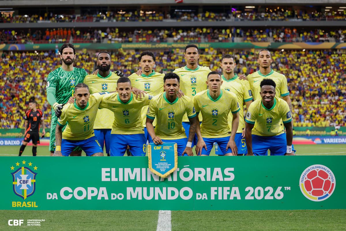 Foto usada como inspiração para arte em capa da revista (Rafael Ribeiro/CBF)